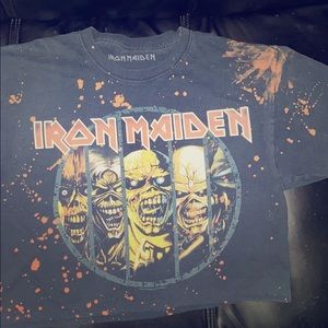 Iron Maiden crop top
